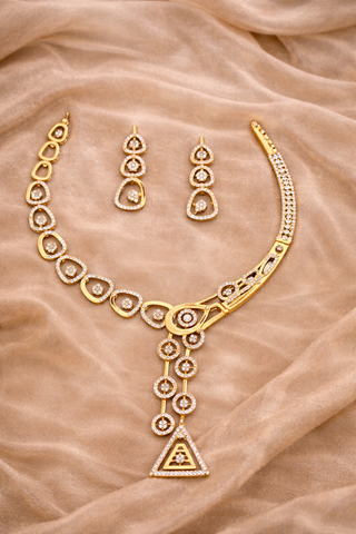 Imperial Love Diamond Necklace Set