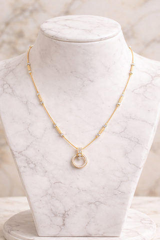Luxury Sparkle Pendant Chain