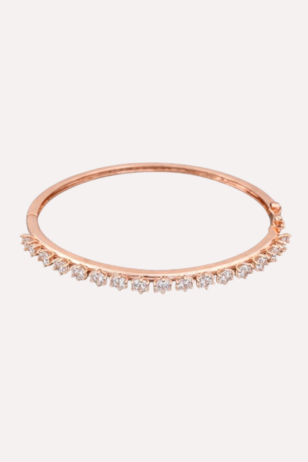 Rosé Celestia Crystal Bangle