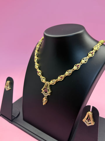 Saanvi Imperial Pendant Set