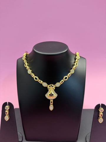 Zarika Royale Pendant Necklace Set