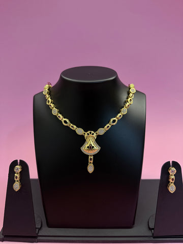 Zarika Royale Pendant Necklace Set